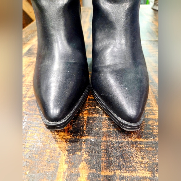 Arizona Black Tall Women's Cowboy Boots - Picture 8 of 10